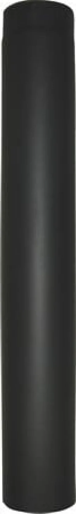 MetalbestoS® – Røgrør, sort, uden klap, Ø130 mm - Vælg længde