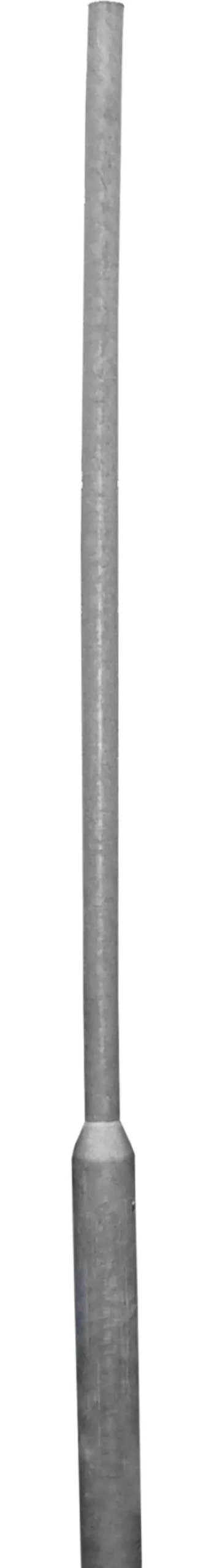 5,0 meter Bertlet mast for nedgravning, 0,6 meter for top