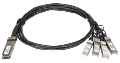 1 meter 100G passiv QSFP28 til 4x 25G SFP28 Direct Attach Kabel - D-Link