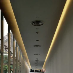 10 meter LED strip, 10W/m, IC løbelys/running, 24V DC, inkl. controller, 120 LED pr. meter, neutral hvid
