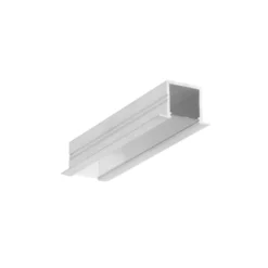 2 meter SMART-IN16 BC3/U4 aluprofil med indbygget LED skinne - Ubehandlet aluminium
