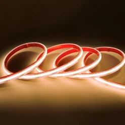 10 meter 20W/m COB CCT LED strip RA90 - 24V DC, IP68, 576 LED pr. meter, CCT (Varm til Kold Hvid)