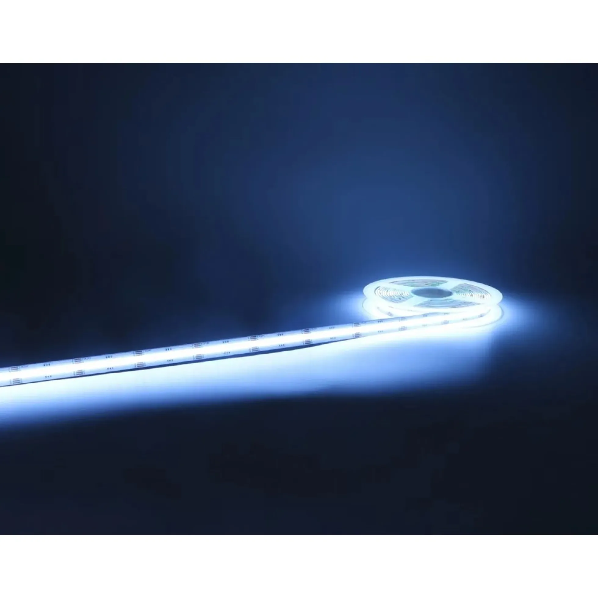 10 meter 21W/m RGB+CCT COB-LED strip, 24V DC, IP20, 840 LED pr. meter, COB LED