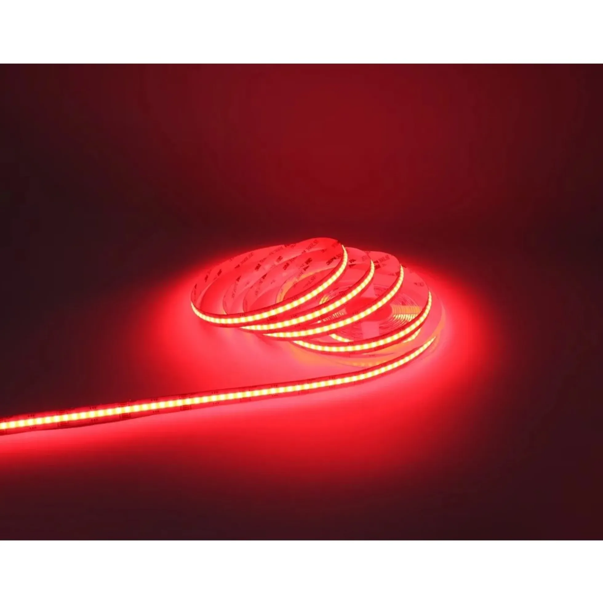 10 meter 21W/m RGB+CCT COB-LED strip, 24V DC, IP20, 840 LED pr. meter, COB LED