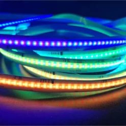 5 meter 16W/m RGBIC COB-LED strip - 24V DC, IP20, 630 LED pr. meter, COB LED