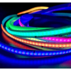 5 meter 16W/m RGBIC COB-LED strip - 24V DC, IP20, 630 LED pr. meter, COB LED
