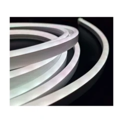 5 meter 16W/m RGB+WW neon flex strip, 24V DC, IP65, 72 LED pr. meter