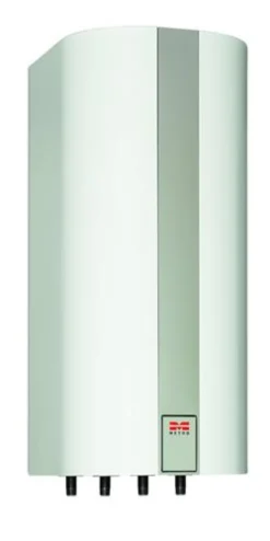 Metro 110 liter VVB, centralvarme, rør ned