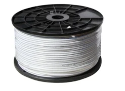 MicroConnect coaxkabel, CCS, 4x skærmet, 120 dB, 100 meter