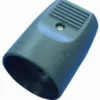 MicroConnect forlængerstik, jordet, lige, sort, 10A/250V