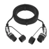 MicroConnect Mode 3 ladekabel til elbil, Type 2, 32A, 3-faset, 5 meter