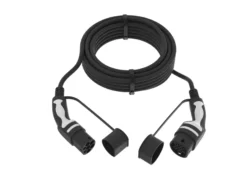 MicroConnect Mode 3 ladekabel til elbil, Type 2, 32A, 3-faset, 5 meter