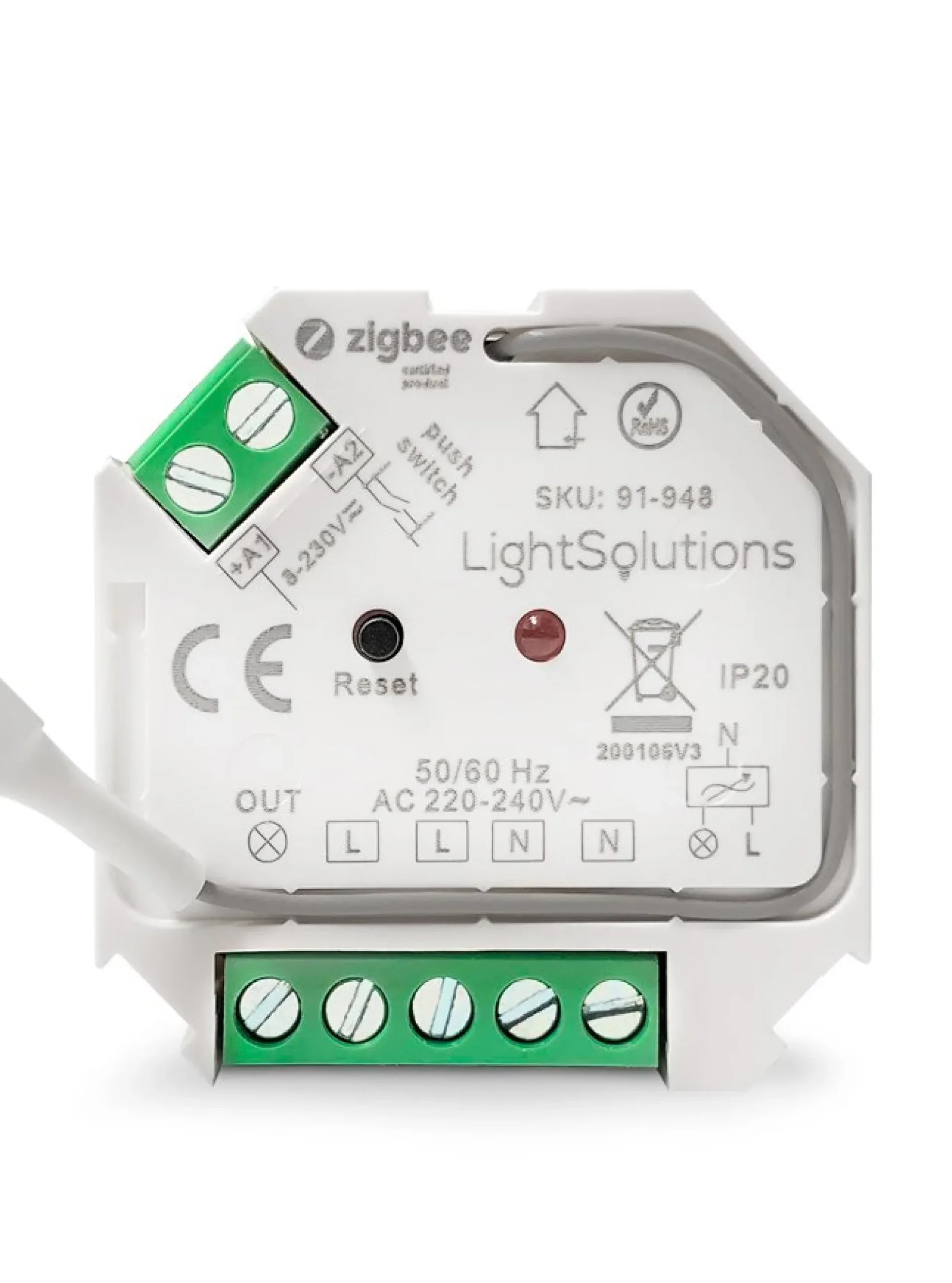 Mini Zigbee relæ, 200W