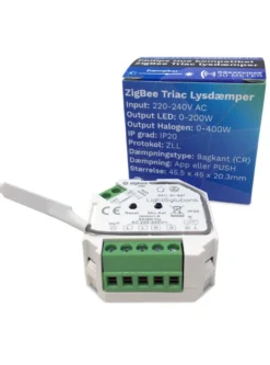 Mini ZigBee Triac lysdæmper, 200W