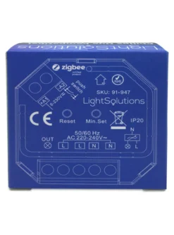 Mini ZigBee Triac lysdæmper, 200W
