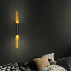 Mirach væglampe, LED, 700lm, dæmpbar, sort - Ledpro