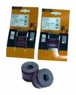 Mirka Alox metalsliberulle, 38 mm, korn 120, 2,5 meter