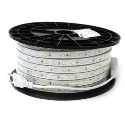 50m LED strip arbejdslys IP67, 60 LED/m, 5W/m, 500 lm/m, 250W, 230V, RA80, 25000lm - LEDlife