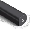 3.5mm filterkabel, anti-jamming, 15 cm