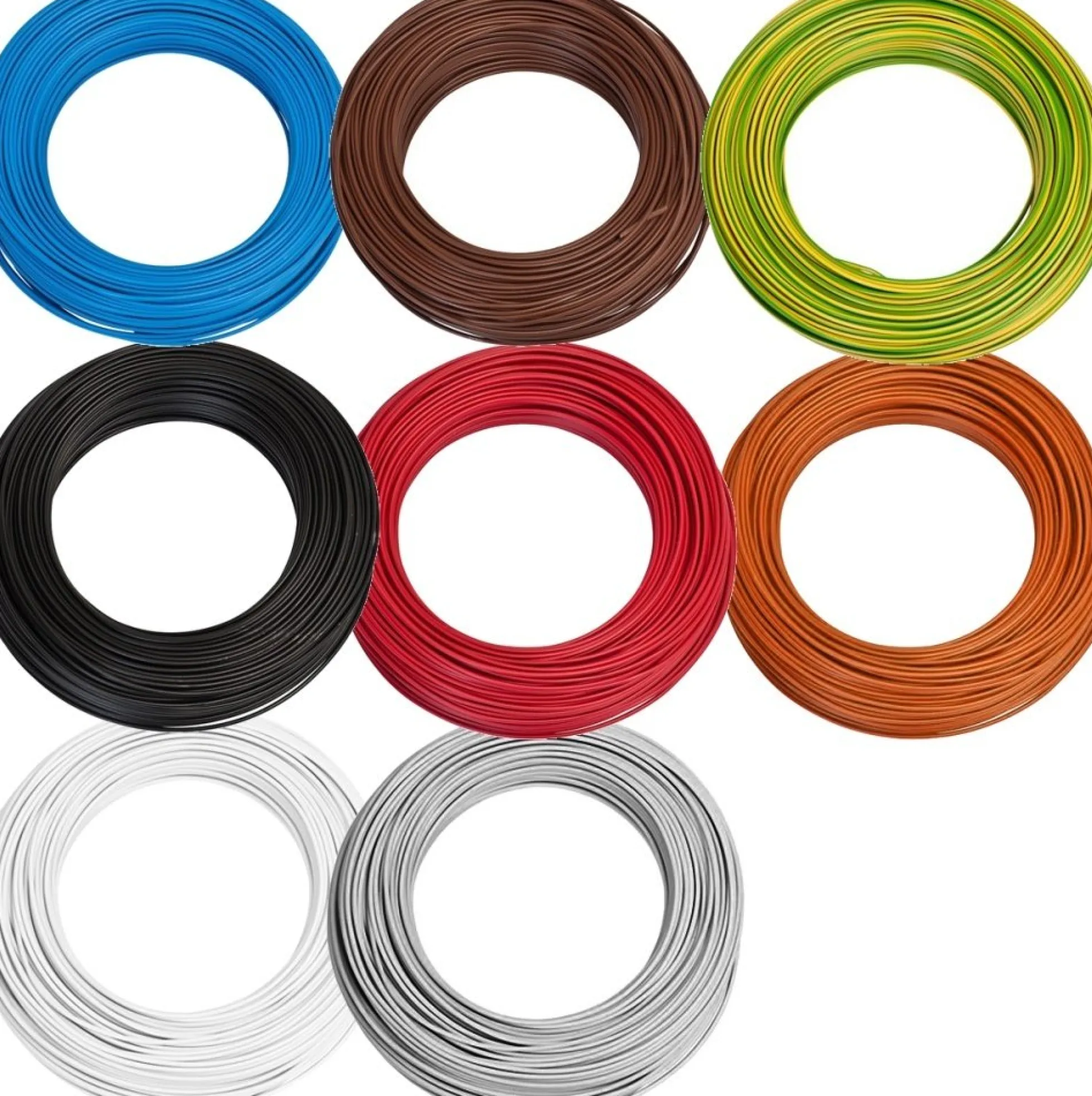 2,5 mm² installationsledning (Halogenfri) - 100 meter