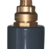 110/63MMX2" Murkobling med nippel PVC/MESSING