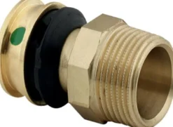 25 mm x 1" Overgangsnippel med SC, Raxofix - Viega