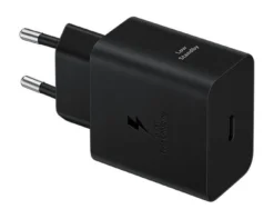 Mobil oplader, universal, sort, AC hurtig opladning, indendørs, EP-T4511XBEG