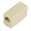 Modular adapter, RJ12-RJ12 F/F, 6P/6C, UTP forbindelse 1:1, plasthus - MicroConnect