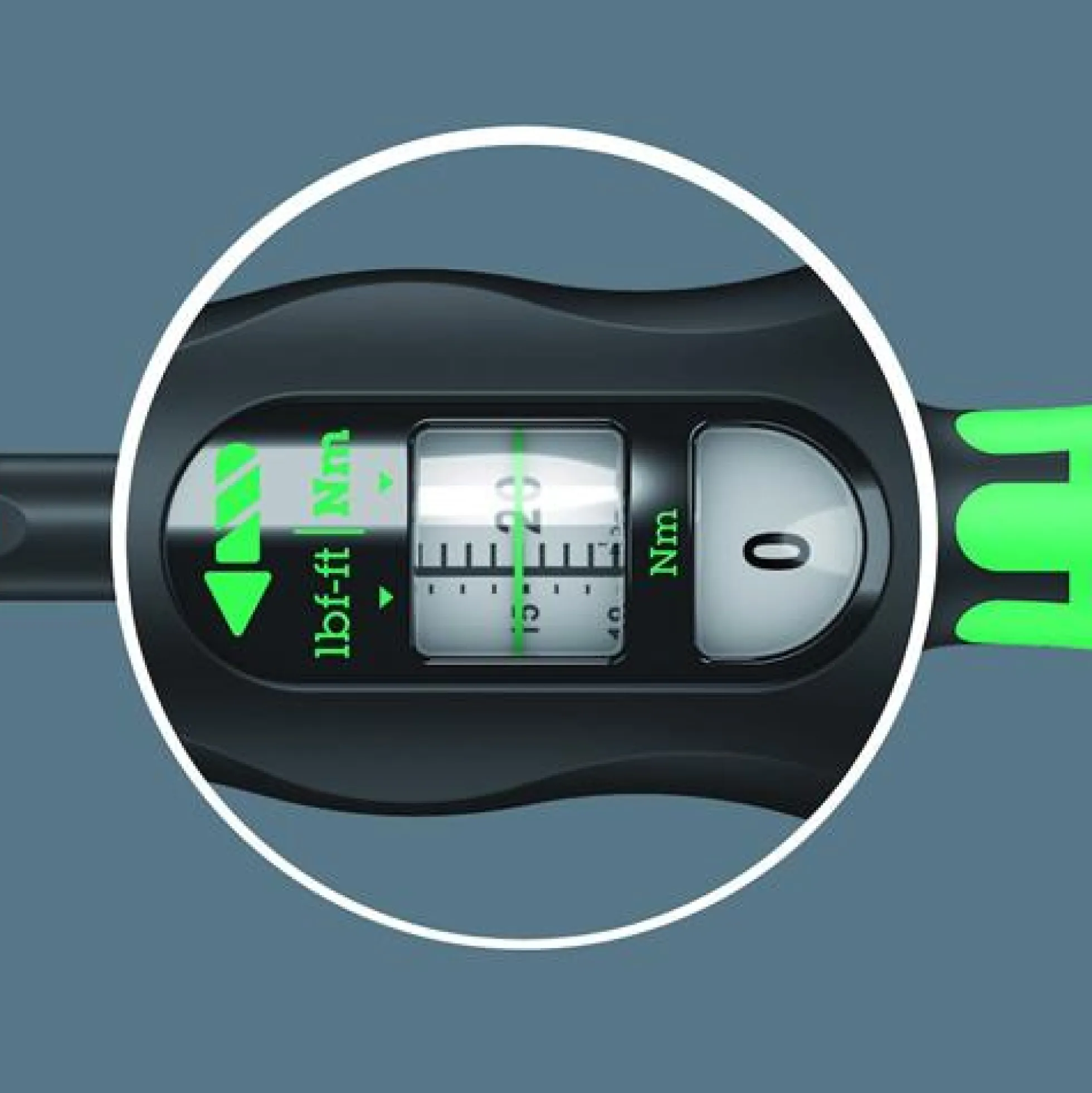 Momentnøgle B 1, 3/8'', 10-50Nm - Wera