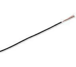 Monteringsledning H05V2-K, 1X0,75MM2, sort S200 - 200 meter