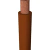 Monteringsledning H05Z-K, 95°C, 1X0,75, brun, S200 - 200 meter