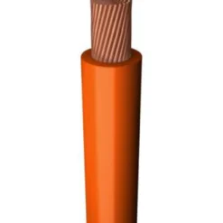 Monteringsledning H05Z-K, 95°C, 1X0,5, orange, S200 - 200 meter