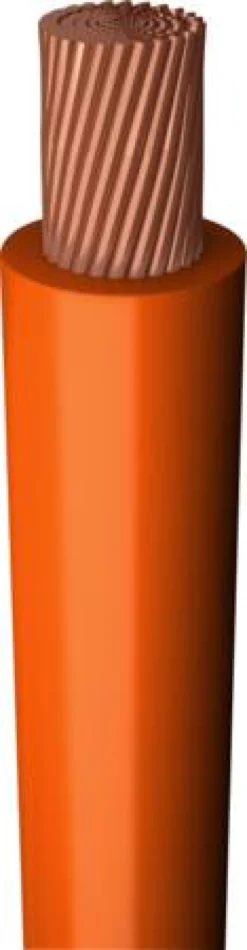 Monteringsledning H05Z-K 1x0,75 mm², orange - 200 meter