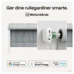 MotionBlinds Smart rullegardin Starter/Upgrade Kit - 2 motorer + bridge