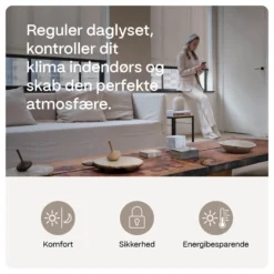 MotionBlinds Smart rullegardin Upgrade Kit - 2 motorer