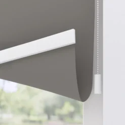 MotionBlinds trådløst/motoriseret rullegardin, mørklægning, Bluetooth, grå, komplet