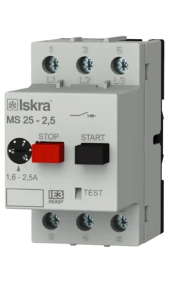 Motorværn MS25, 1,6-2,5A, 3P