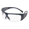 3M SecureFit 600 beskyttelsesbrille, klar linse, gråt stel