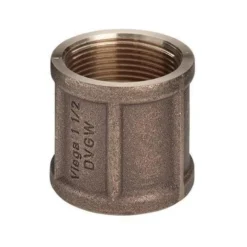 Muffe, 3/4", rødgods, silicium bronze