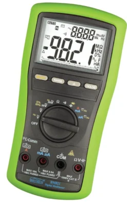 Multimeter BM 821, kategori IV 1000V, med PC-kommunikation - Elma