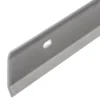 Murklemskinne, 1 meter, 2 mm aluminium, blank