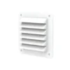 Murrist 150x150 mm, plast, hvid - Fresh