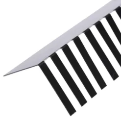 Musebeskytter alu, sort, 26 mm, 1 meter