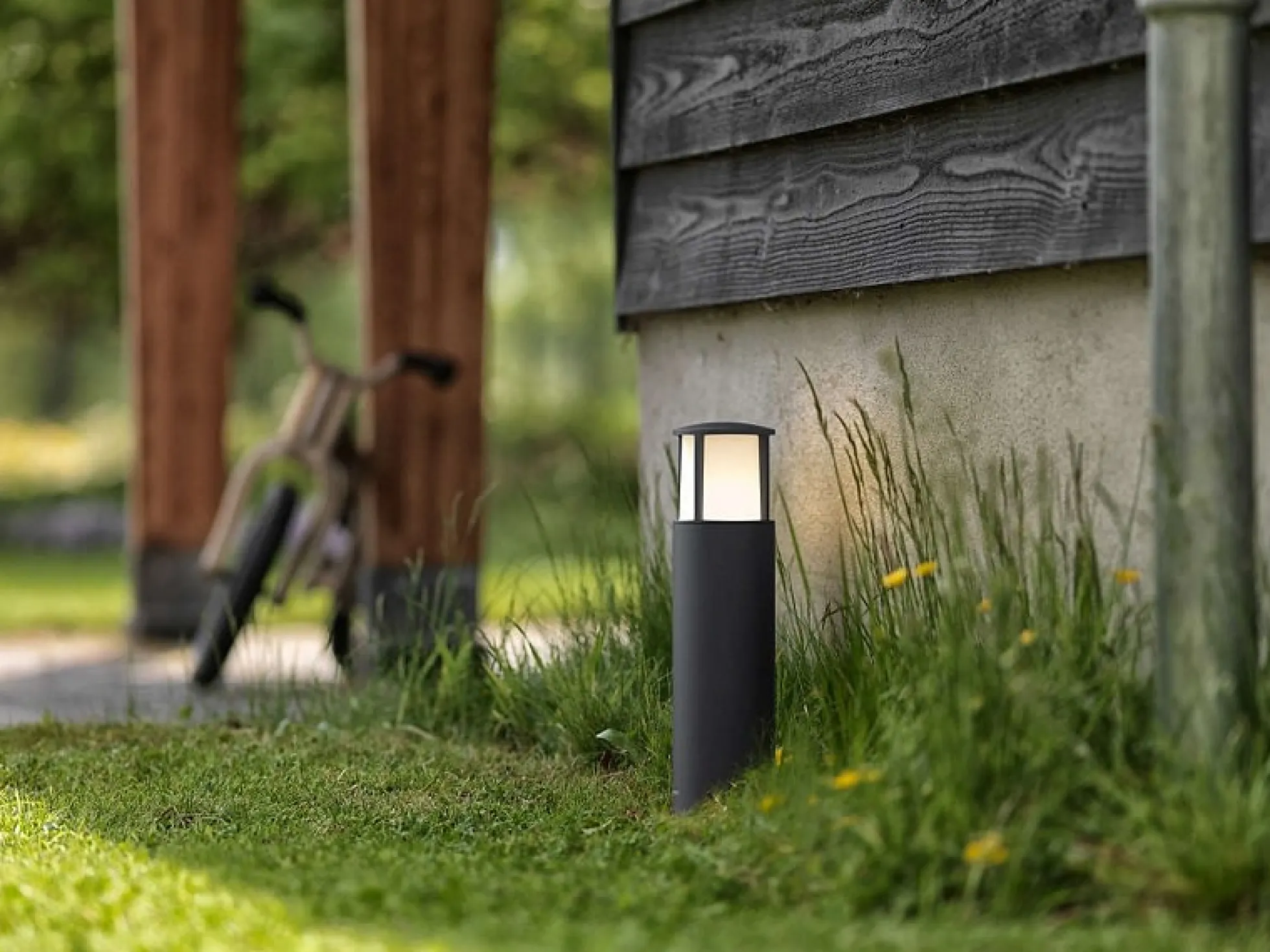Mygarden Stock pullert, 1x6W, 400 mm, antracit