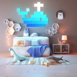 Nanoleaf Canvas udvidelsespakke, 4 paneler, 152 mm, 1 W, multi - Nanoleaf (restsalg)