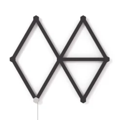 Nanoleaf Lines Skin, mat sort - 9 stk.