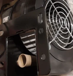 NBE Blæser 85 mm. Scotte Plus Blæser til 10-30 kW brænder