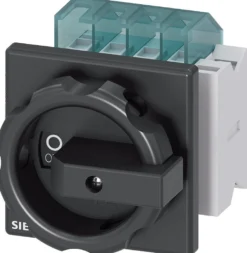 Nødafbryder 4 polet, 16A, 7,5kW, sort greb, 3LD2003-2EP51
