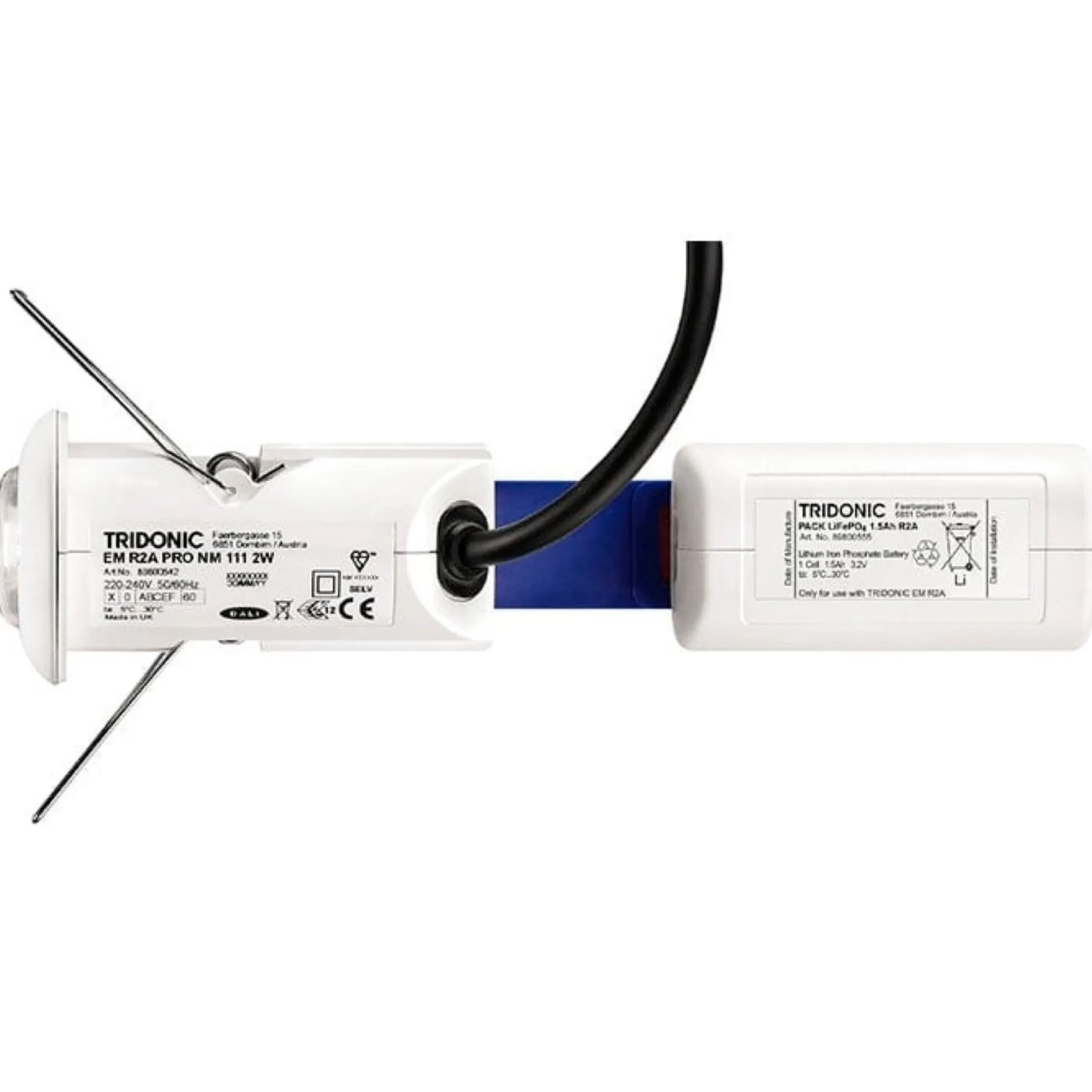 Nødbelysningsarmatur EM R2A PRO NM 111, 2W (1 time) - Tridonic