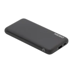 NEBO Powerbank, 10000 mAh, sort